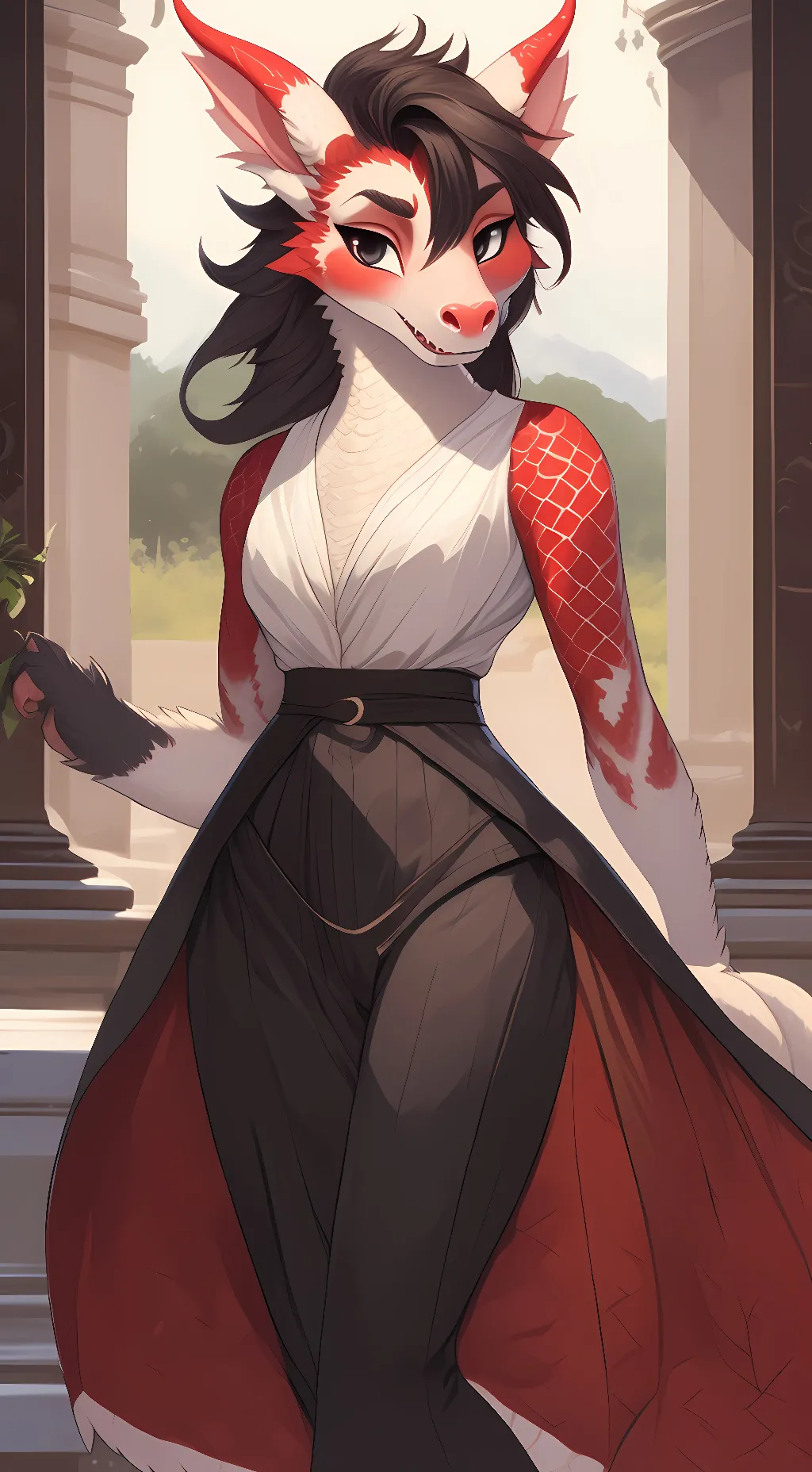 ai character: pyran background