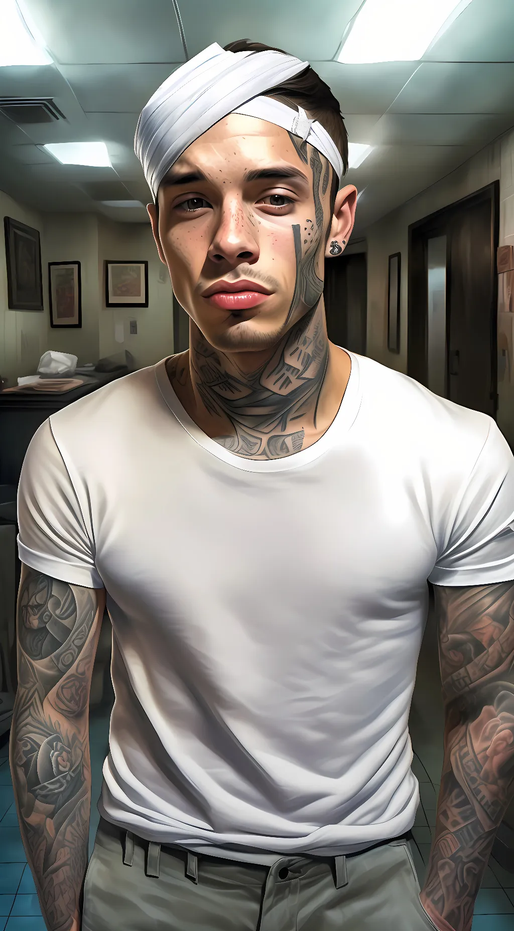 ai character: Nicholas Santiago background