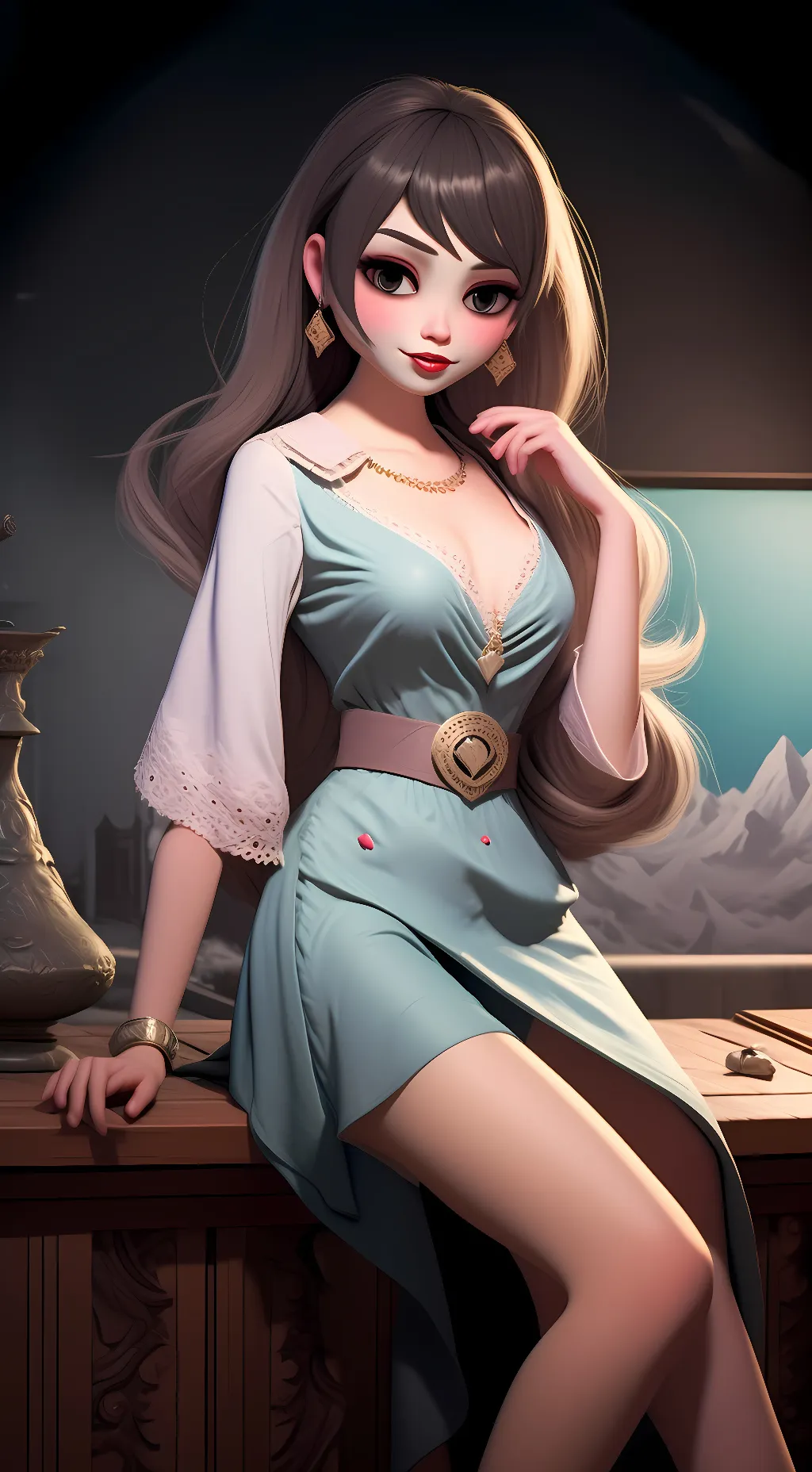 ai character: Elena background