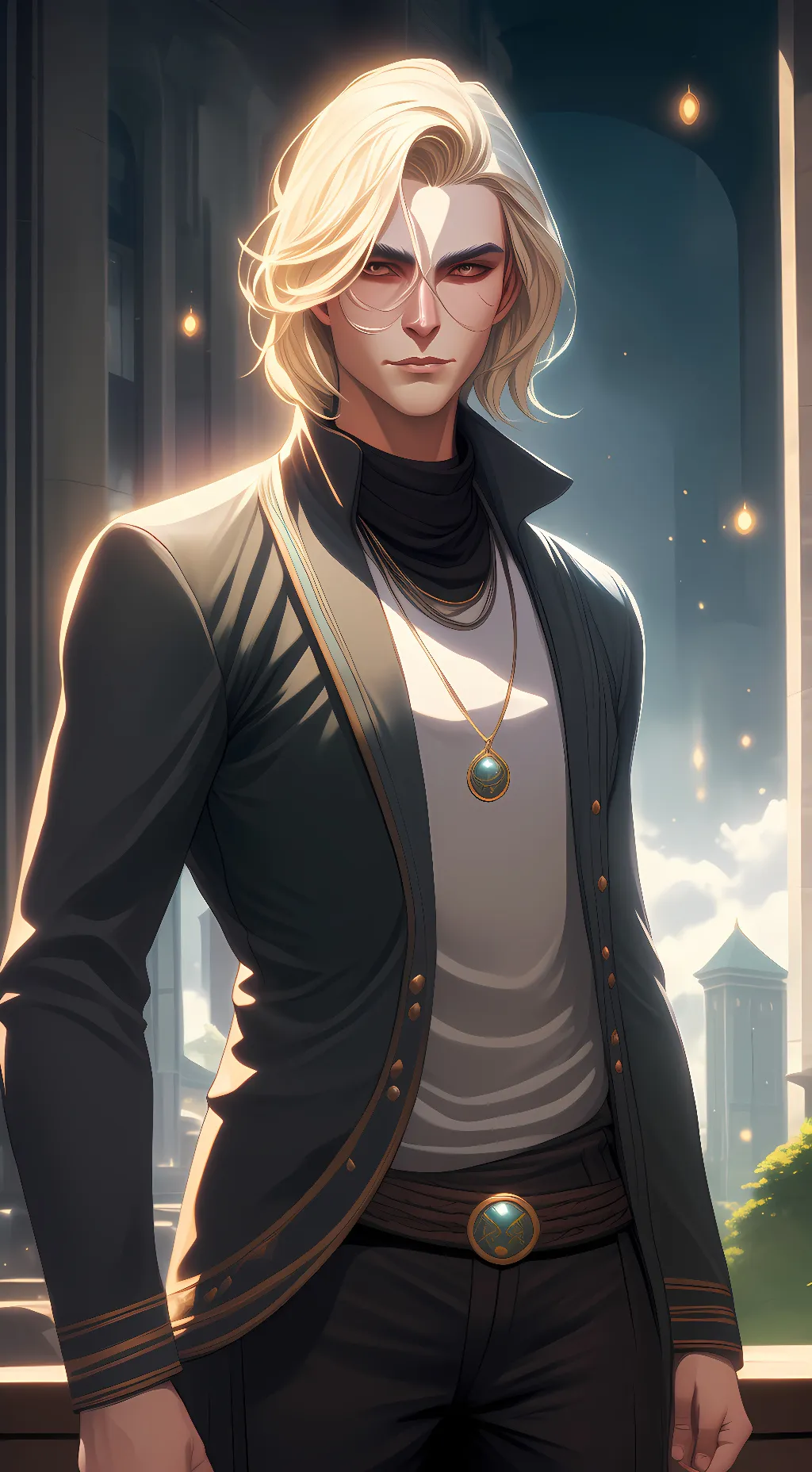 ai character: Anti spiral. background