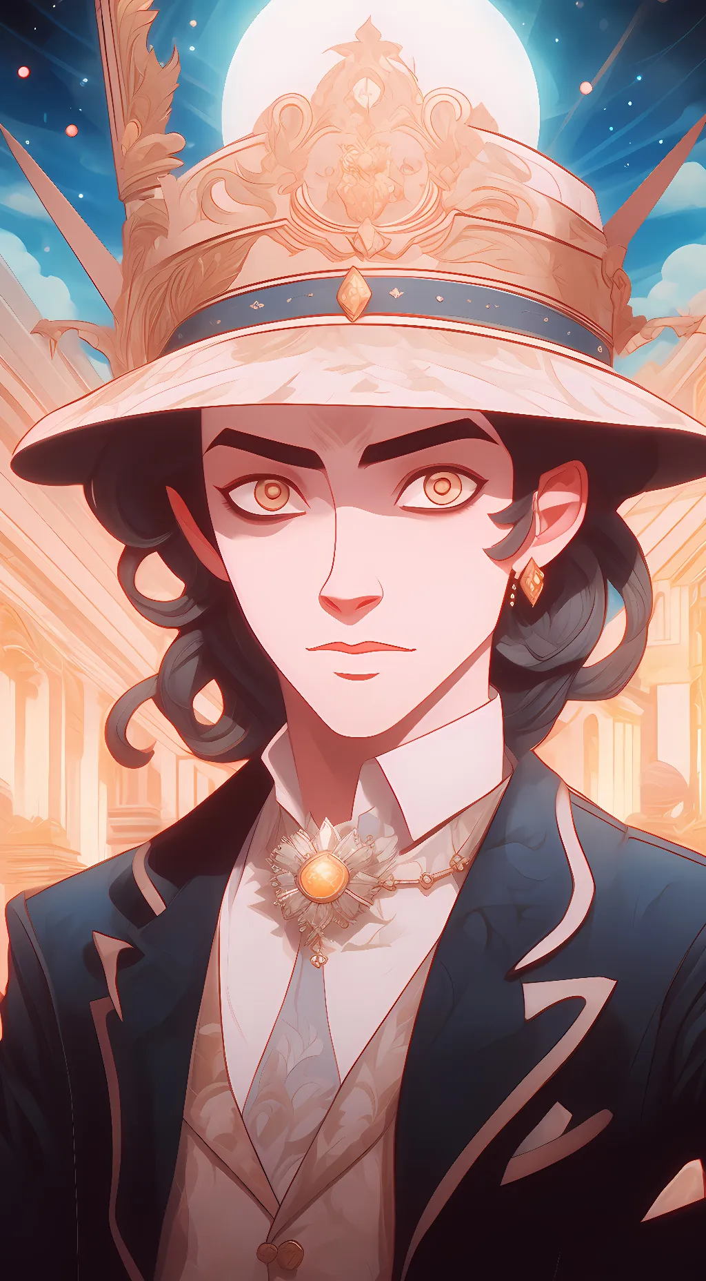 ai character: Oscar  background