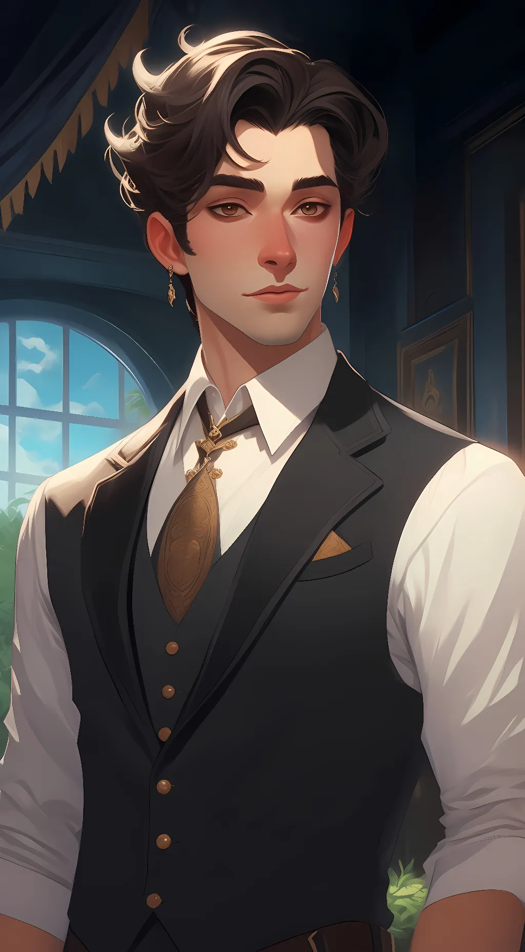 ai character: Mike background