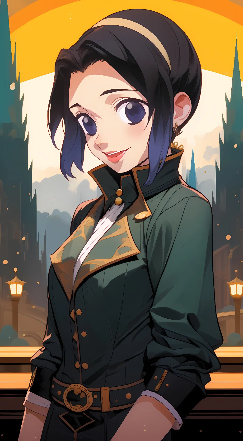 ai character: Mia Lee background