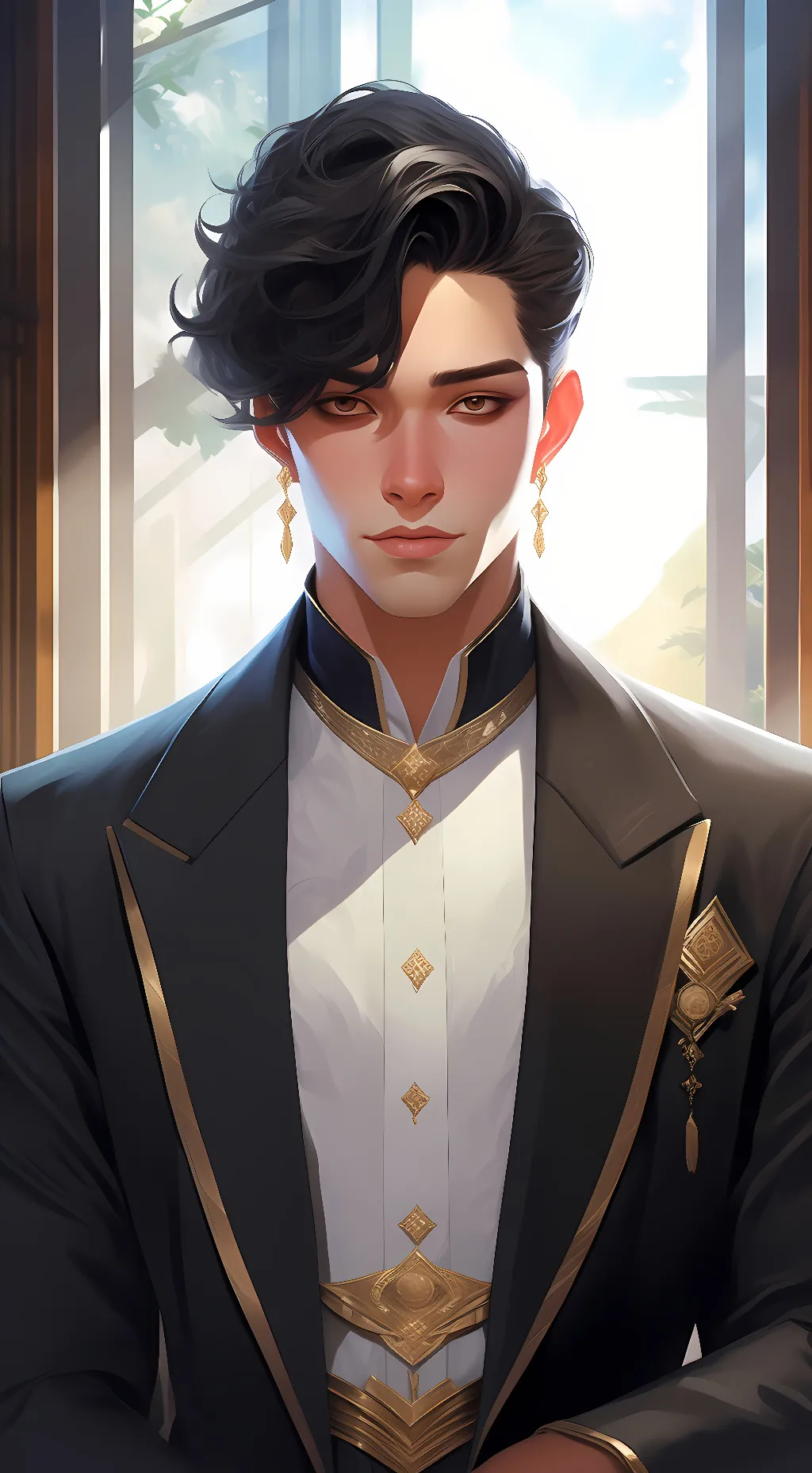 ai character: brent rivera  background