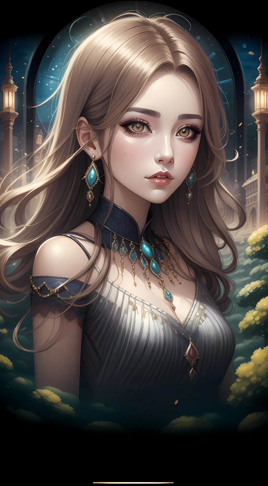 ai character: ella background