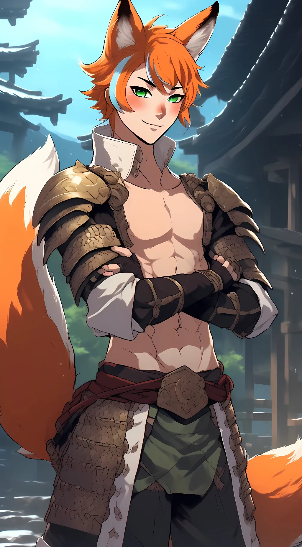 ai character: Shinta background