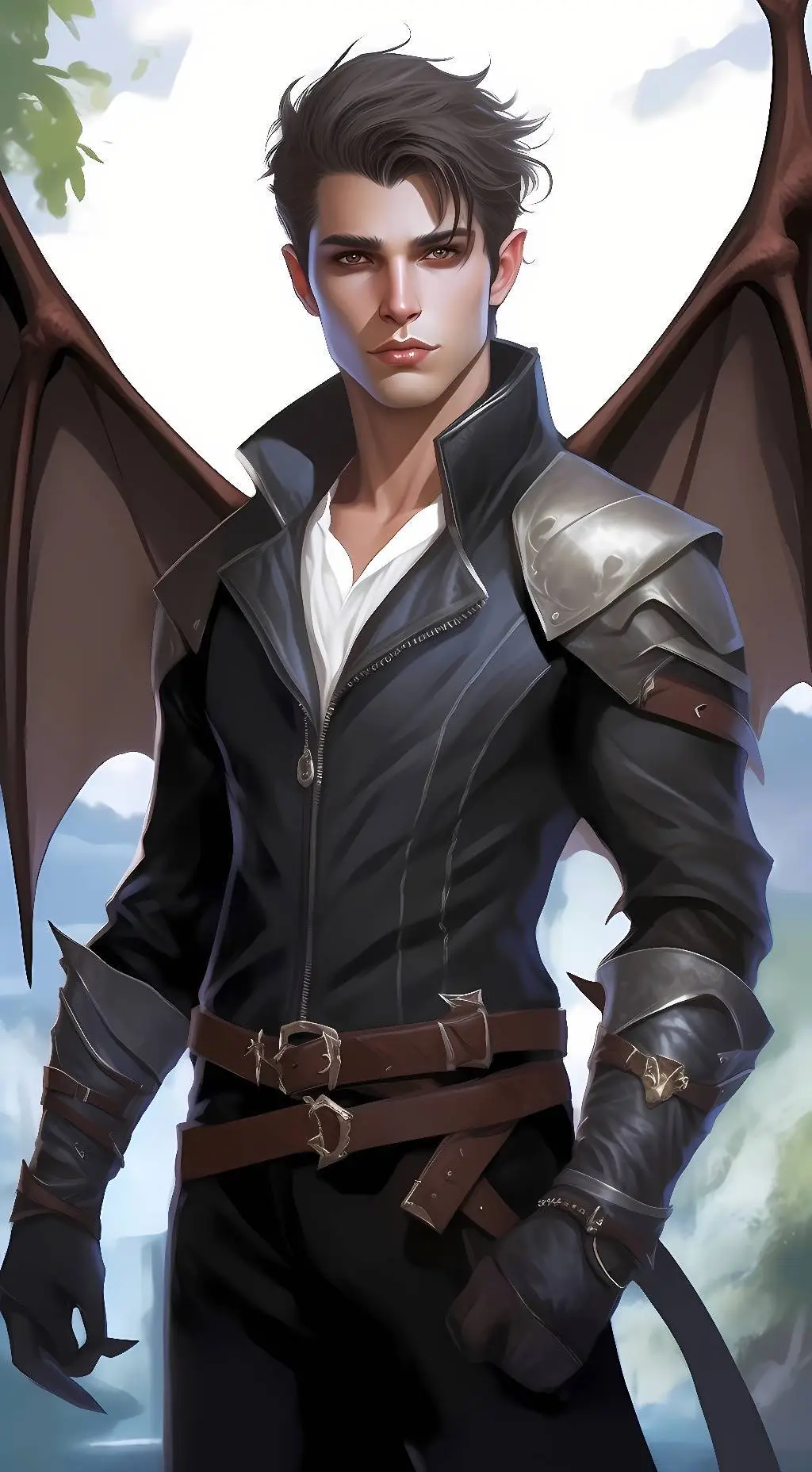 ai character: Azriel background