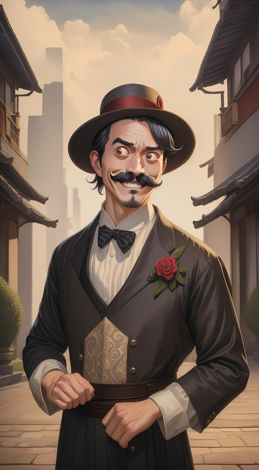 ai character: Barthalamew background