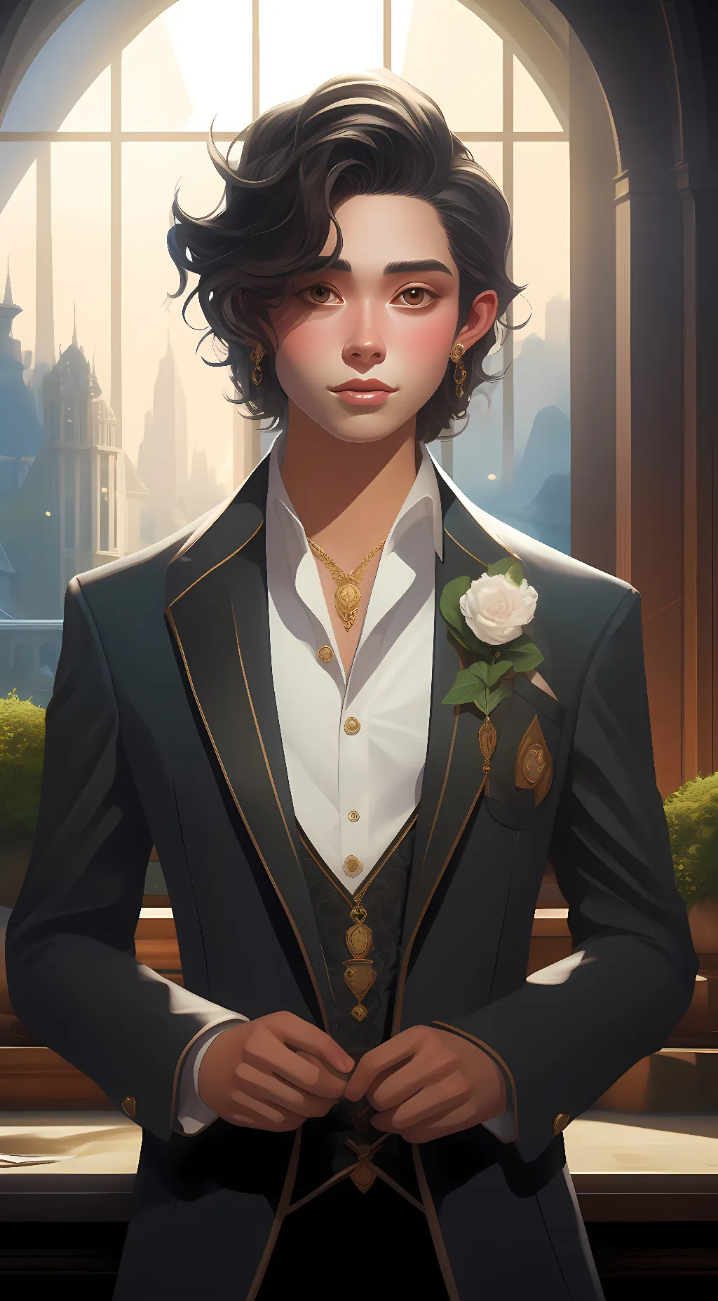 ai character: ty background