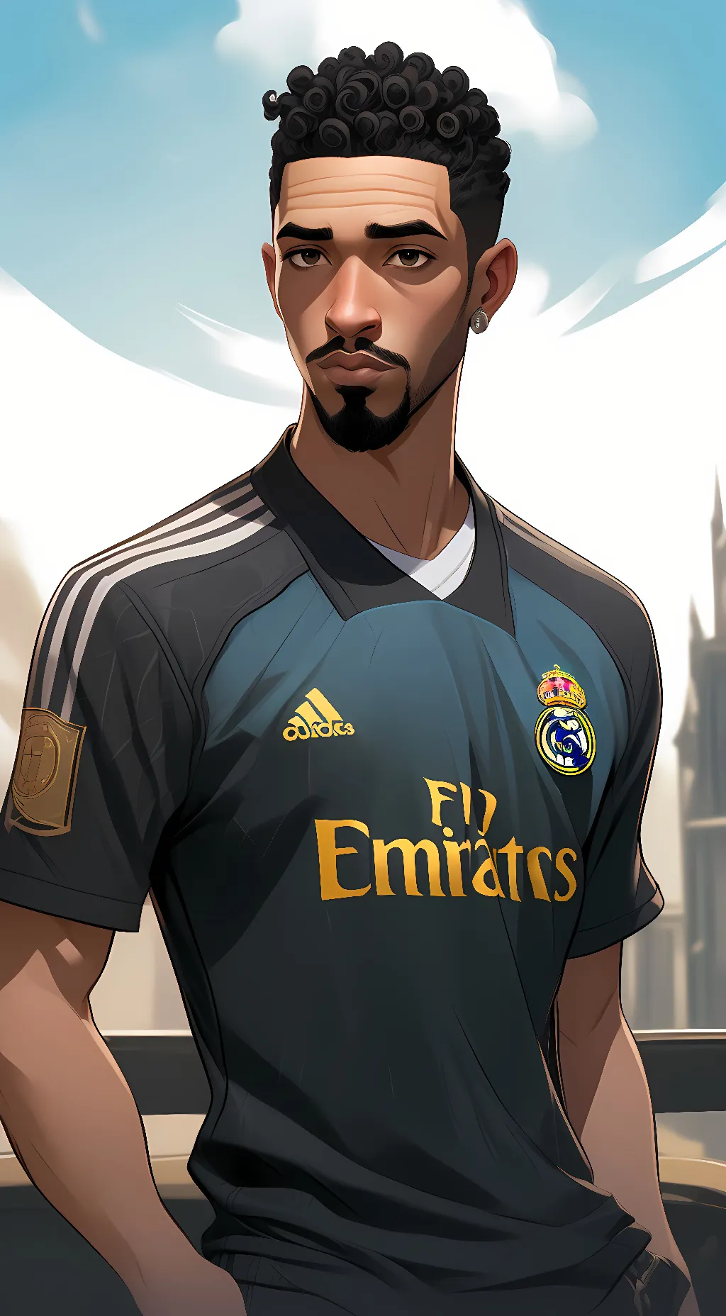 ai character: Jude Bellingham background