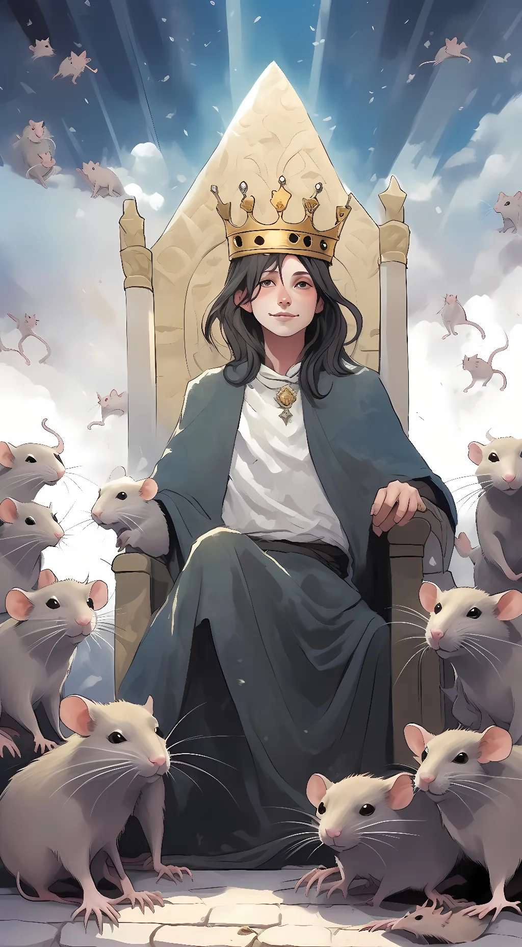 ai character: plug Adonis background