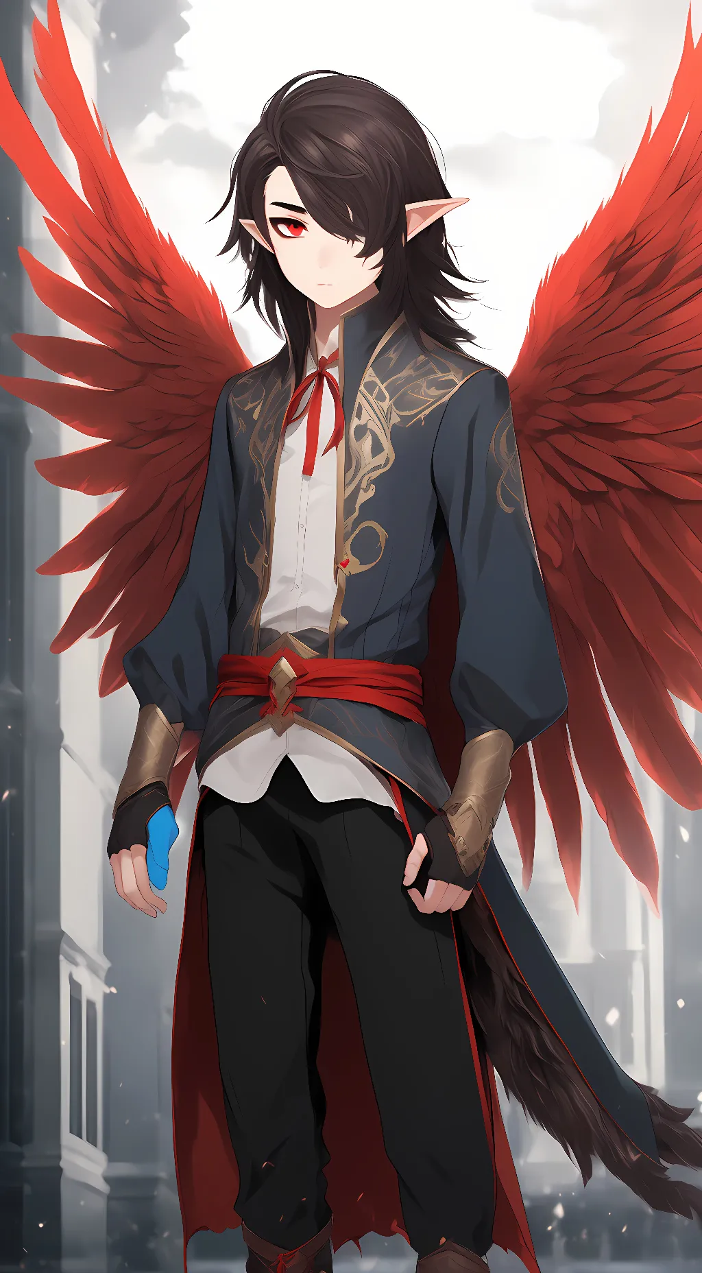 ai character: Ash Hart background