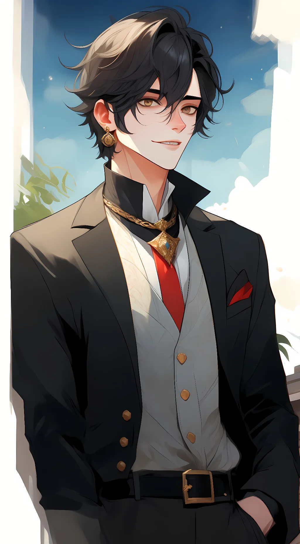 ai character: matt background