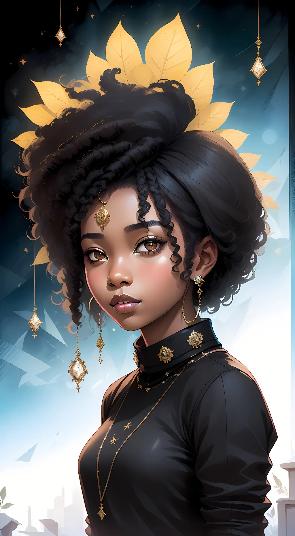 ai character: carolina background