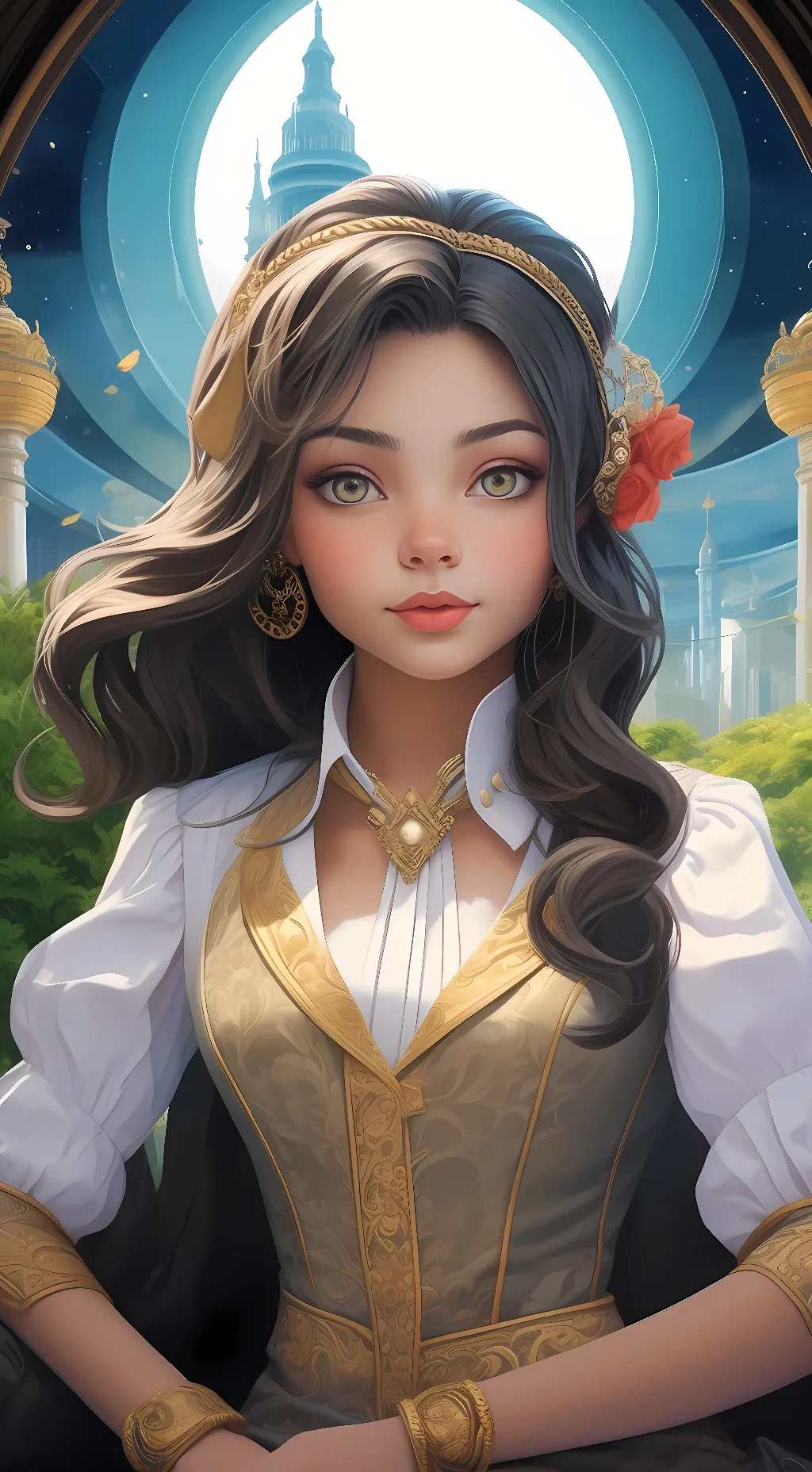 ai character: Princess Cyrus background