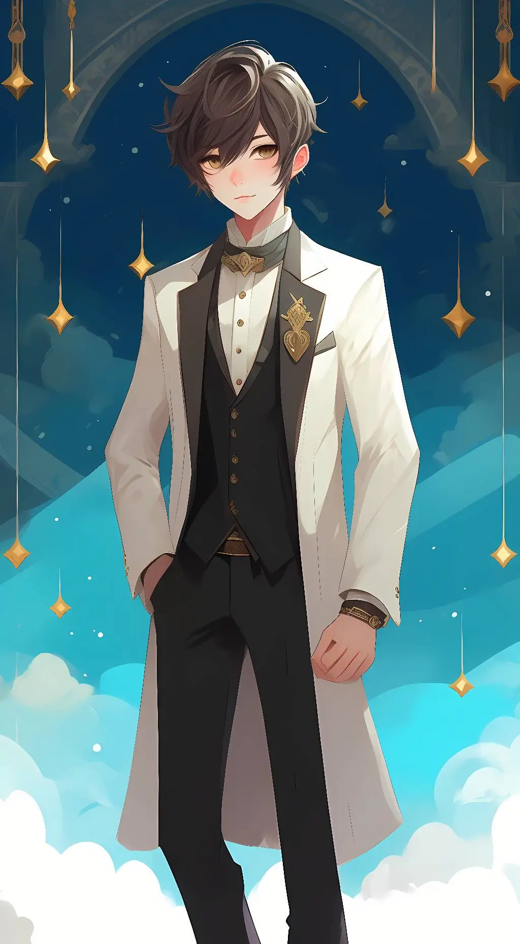 ai character: Bennett  background