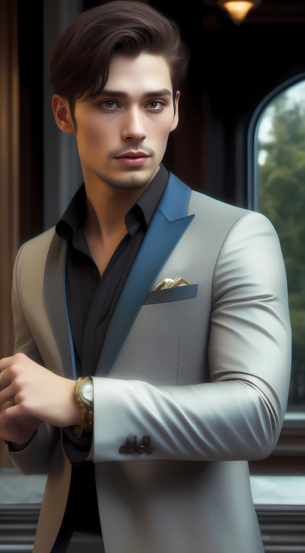 ai character: Ryan Anderson background