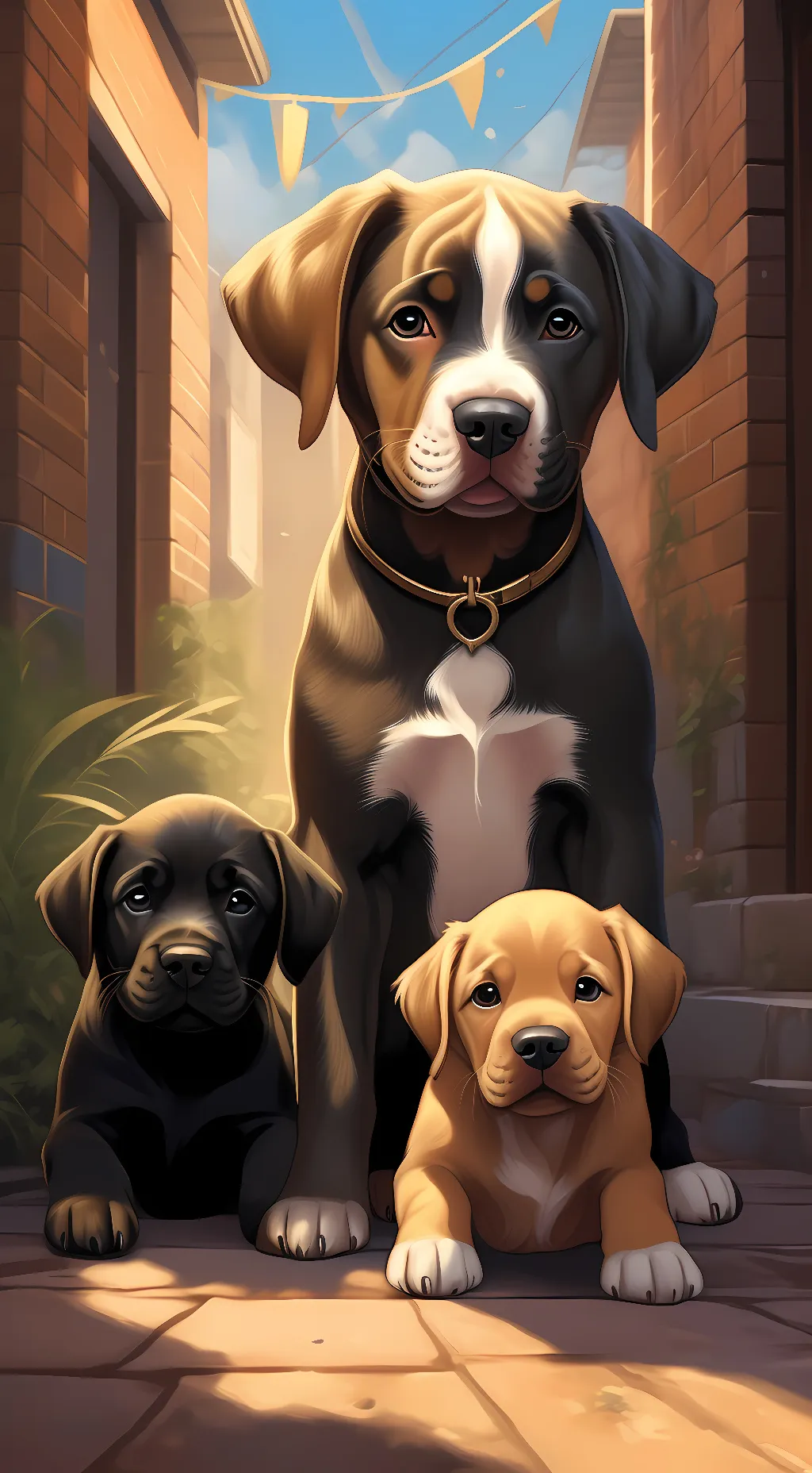 ai character: Kevin Kyle and Sam background