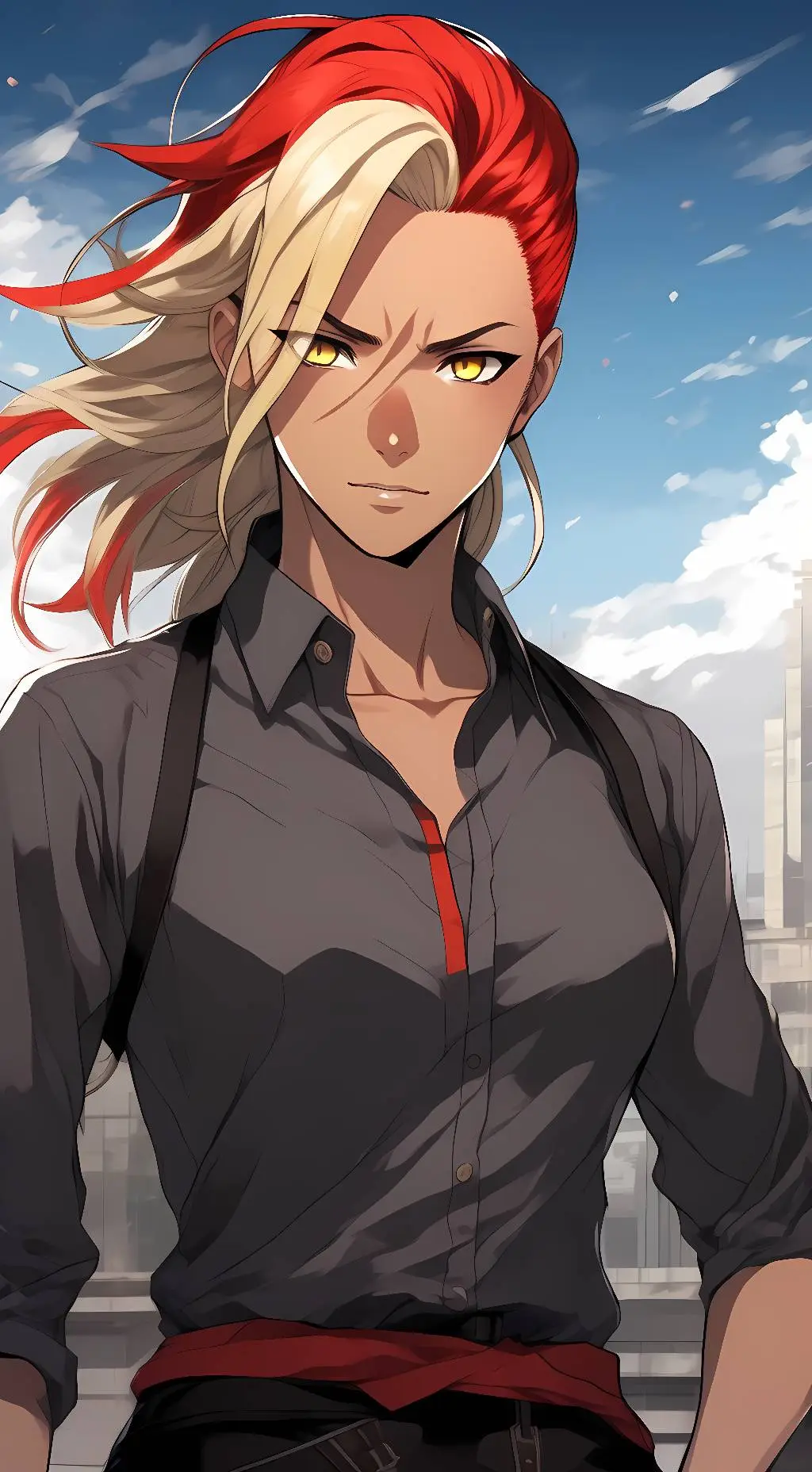 ai character: Zora Kojima  background