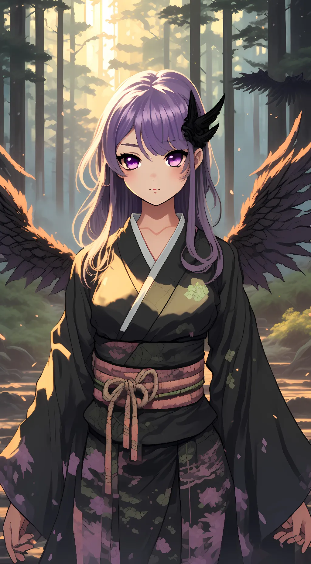 ai character: Yui background