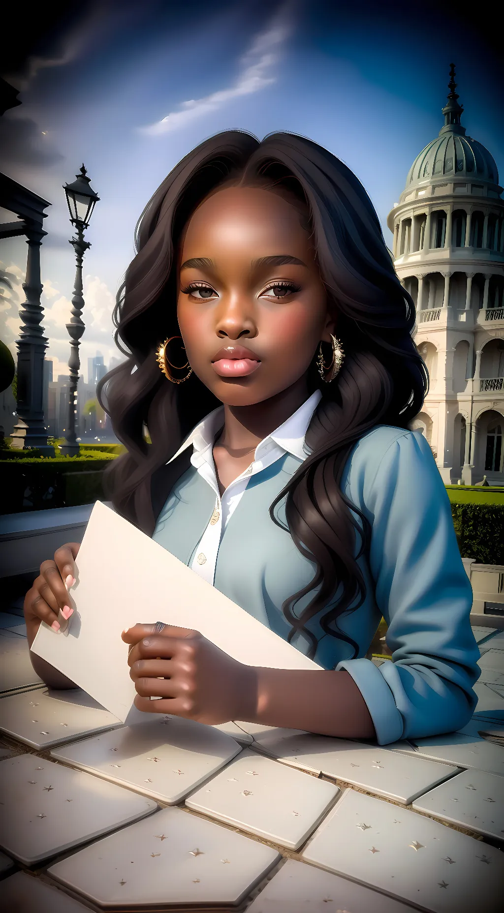 ai character: Mariah background