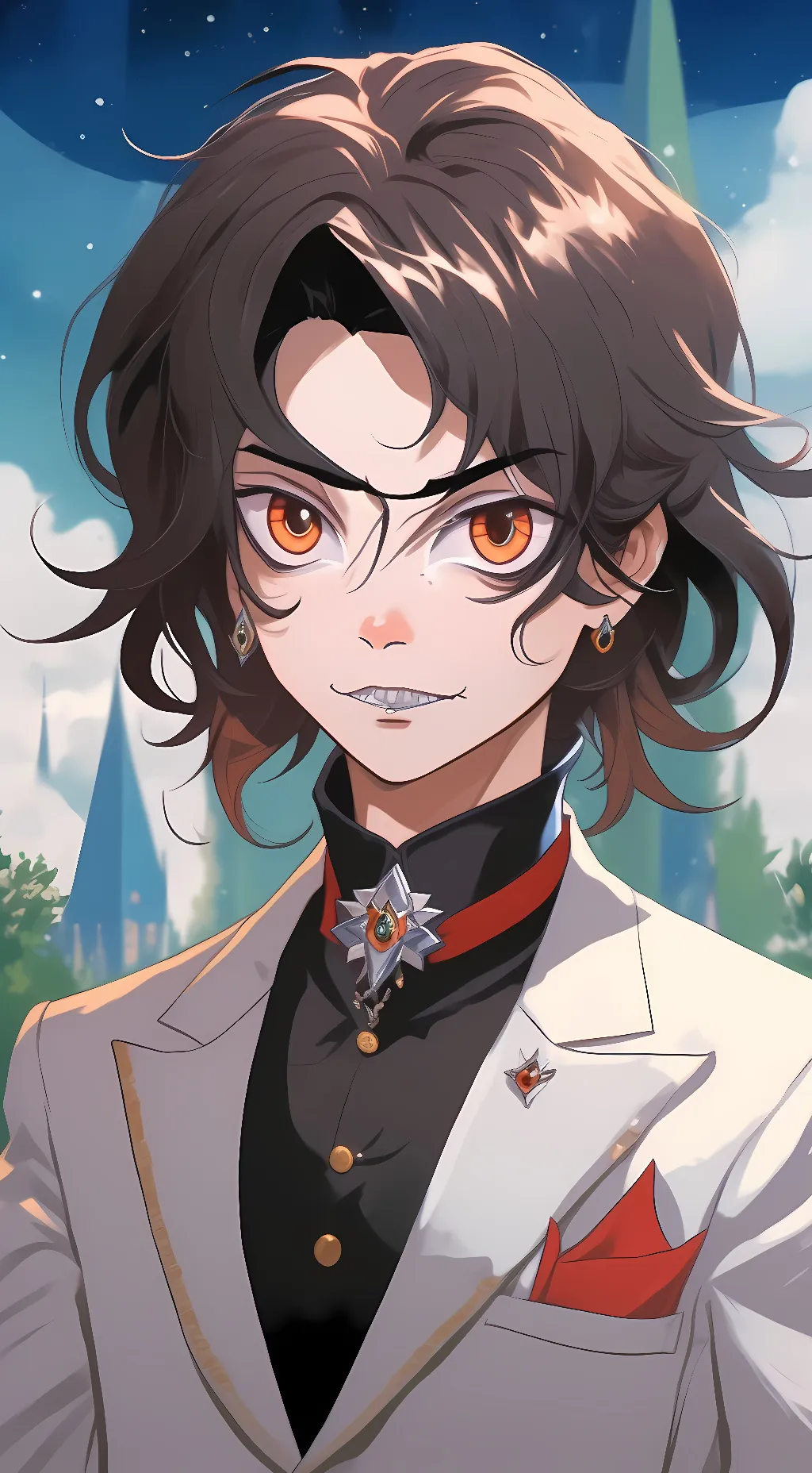 ai character: Muzan background