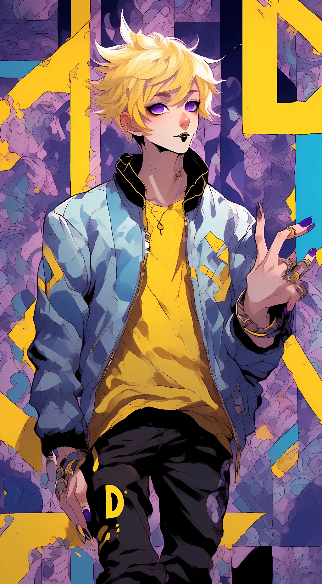 ai character: Monoshinkami background