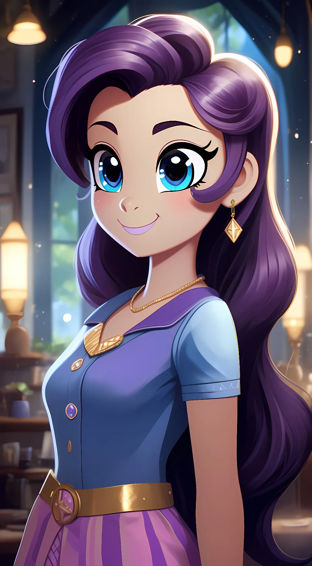 ai character: ◇rarity◇ background