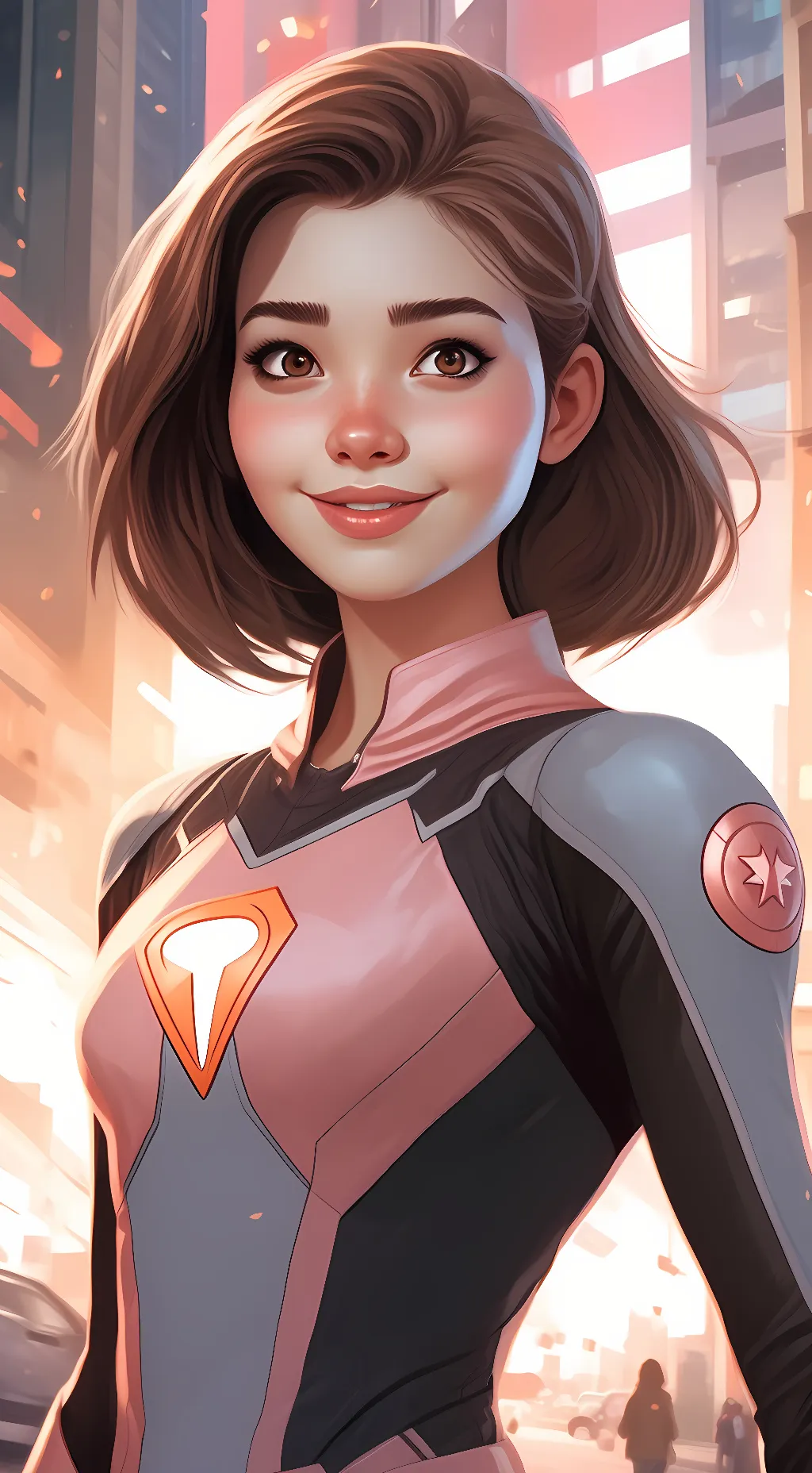 ai character: ochaco background