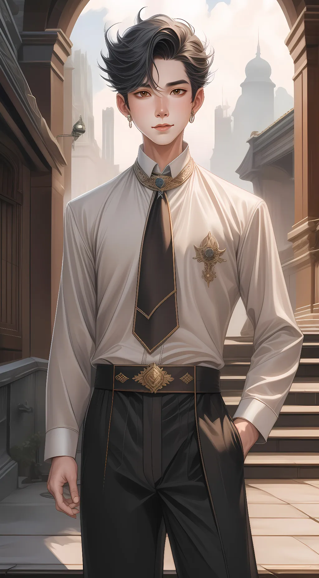 ai character: Liam Carter background