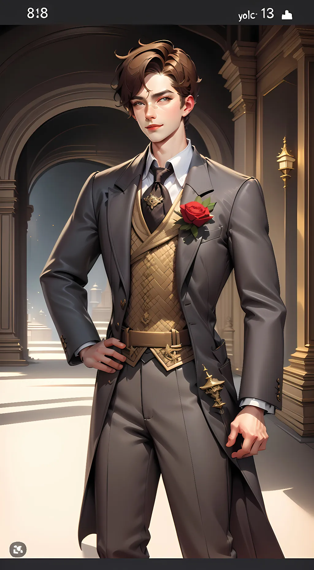 ai character: Theodore background