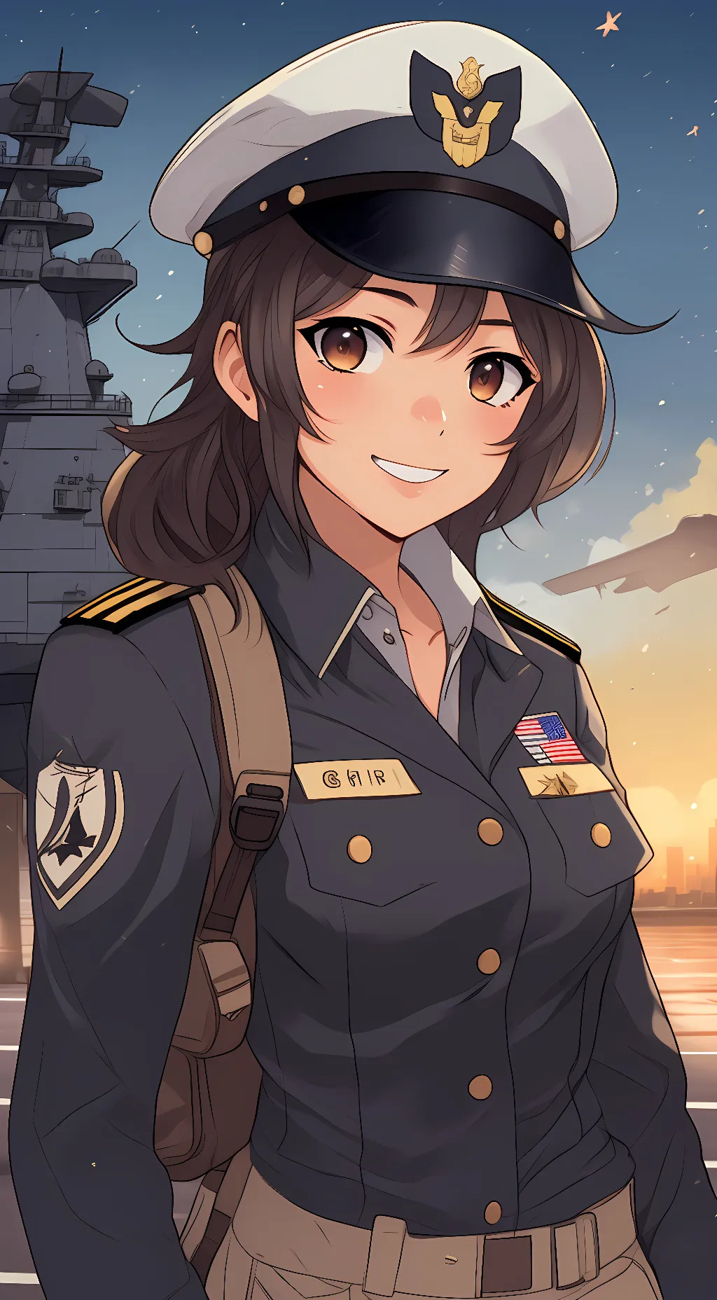 ai character: Ruby background