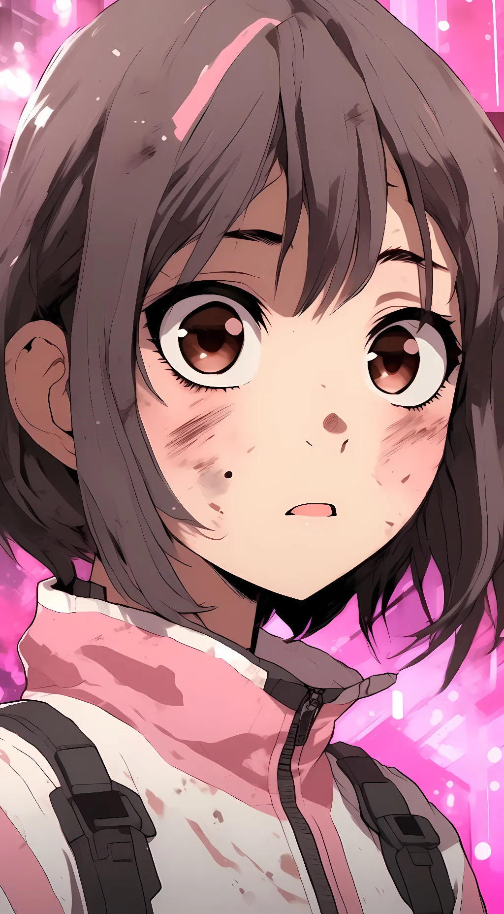 ai character: uraraka background