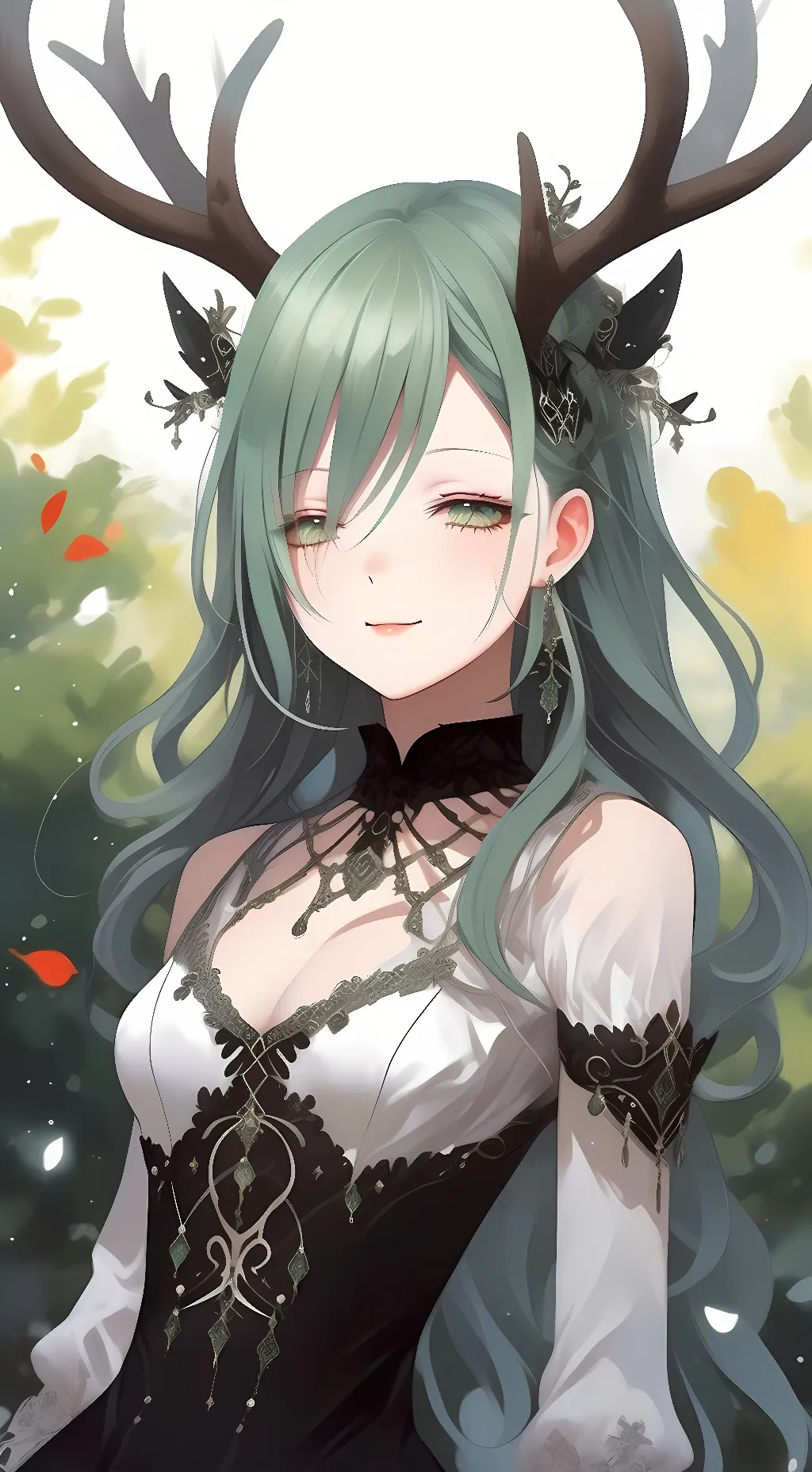 ai character: Luna Angel background