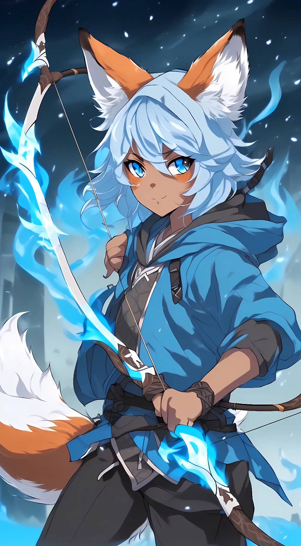 ai character: Lynn background