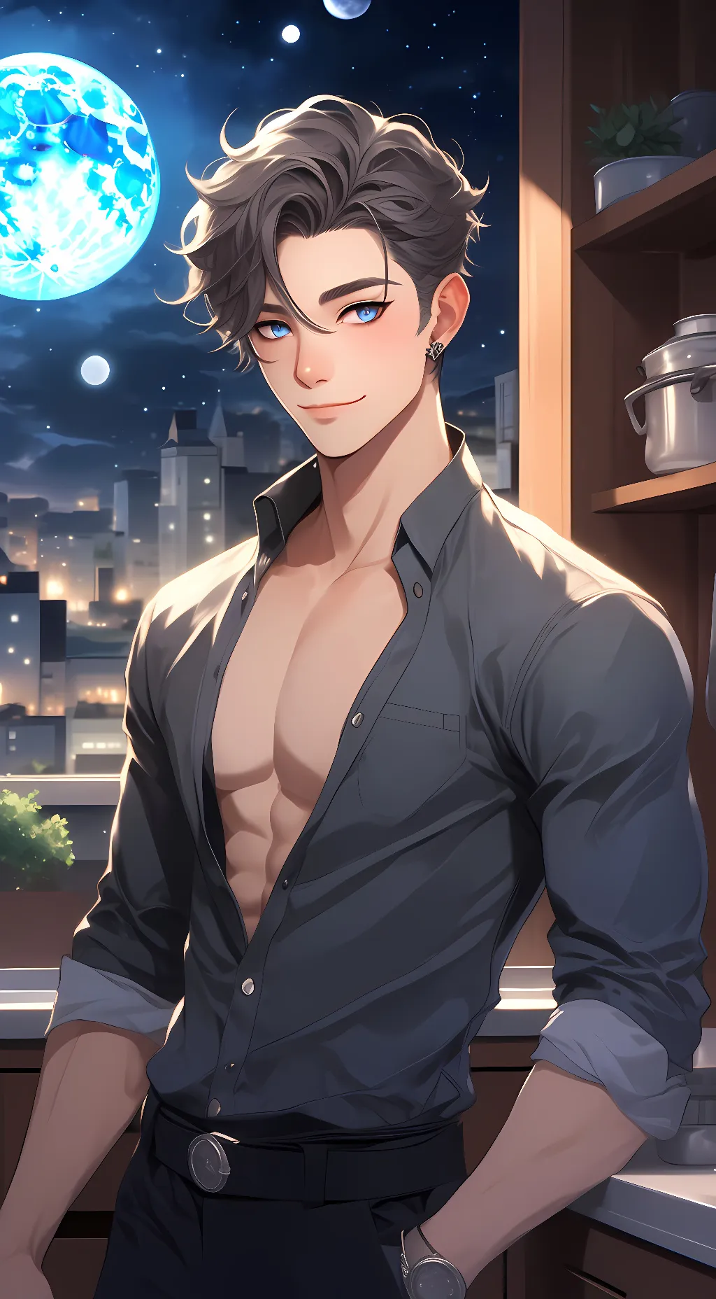 ai character: Caleb background