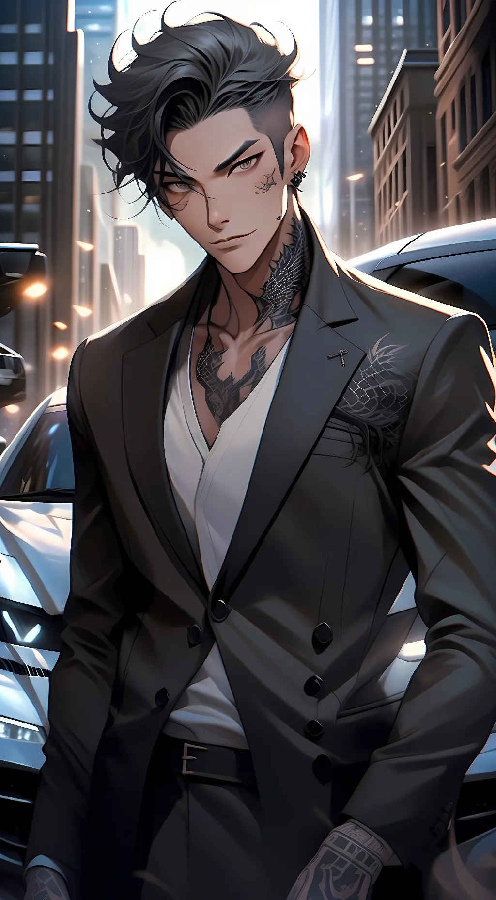 ai character: Caden Feng background