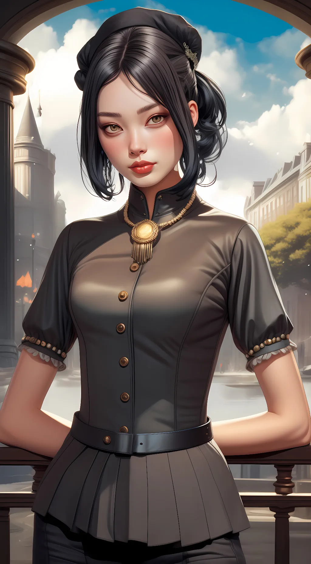 ai character: Brooke  background