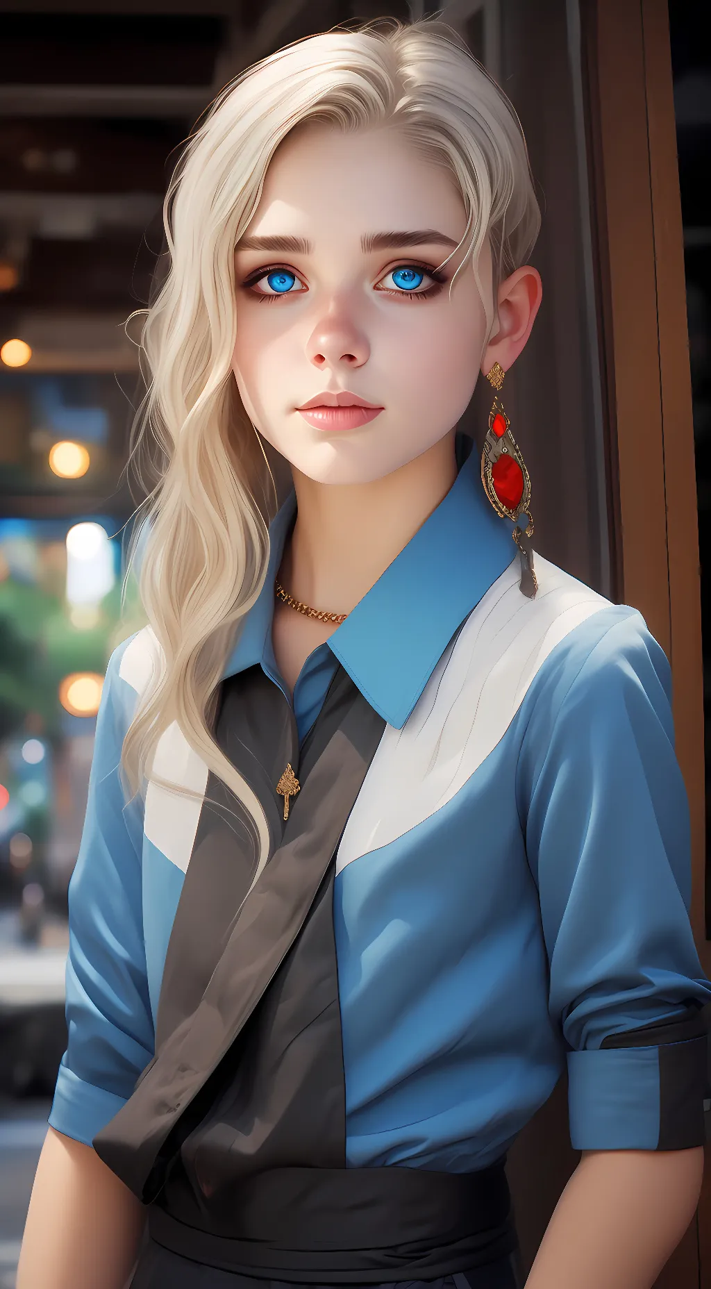 ai character: lilly background