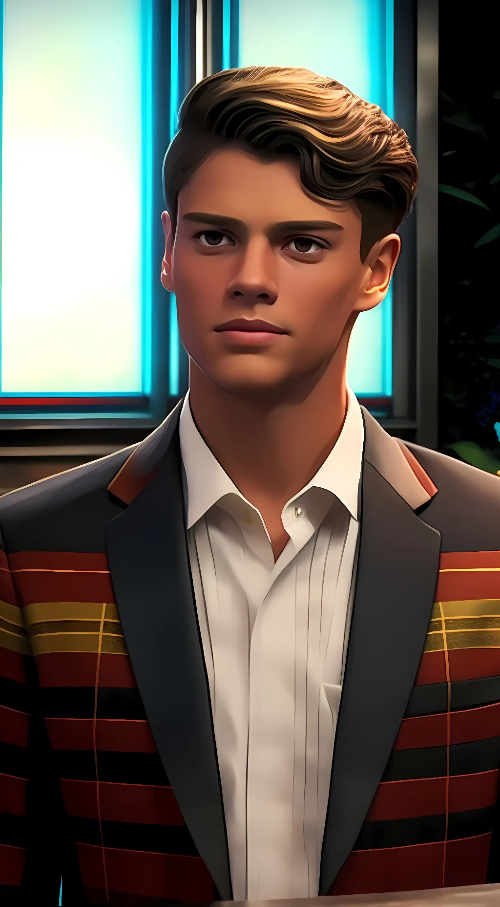 ai character: henry hart  background