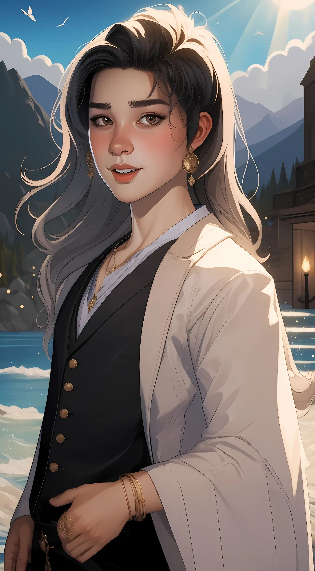 ai character: Amyha background