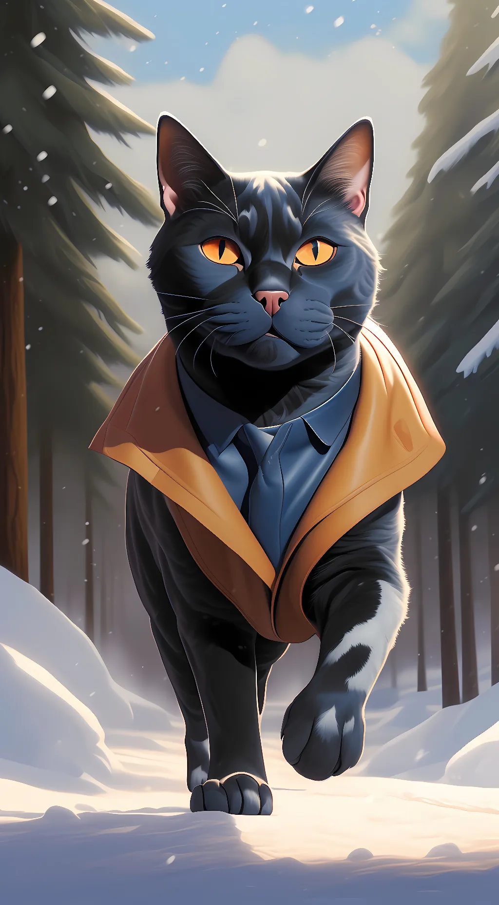 ai character: Frankie  background