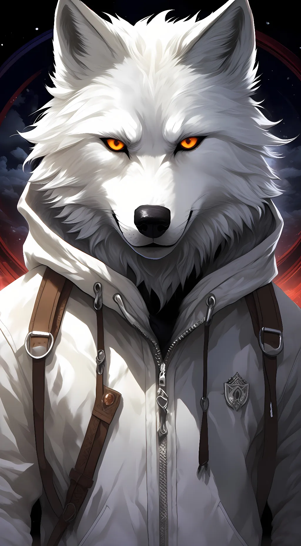 ai character: Death  background