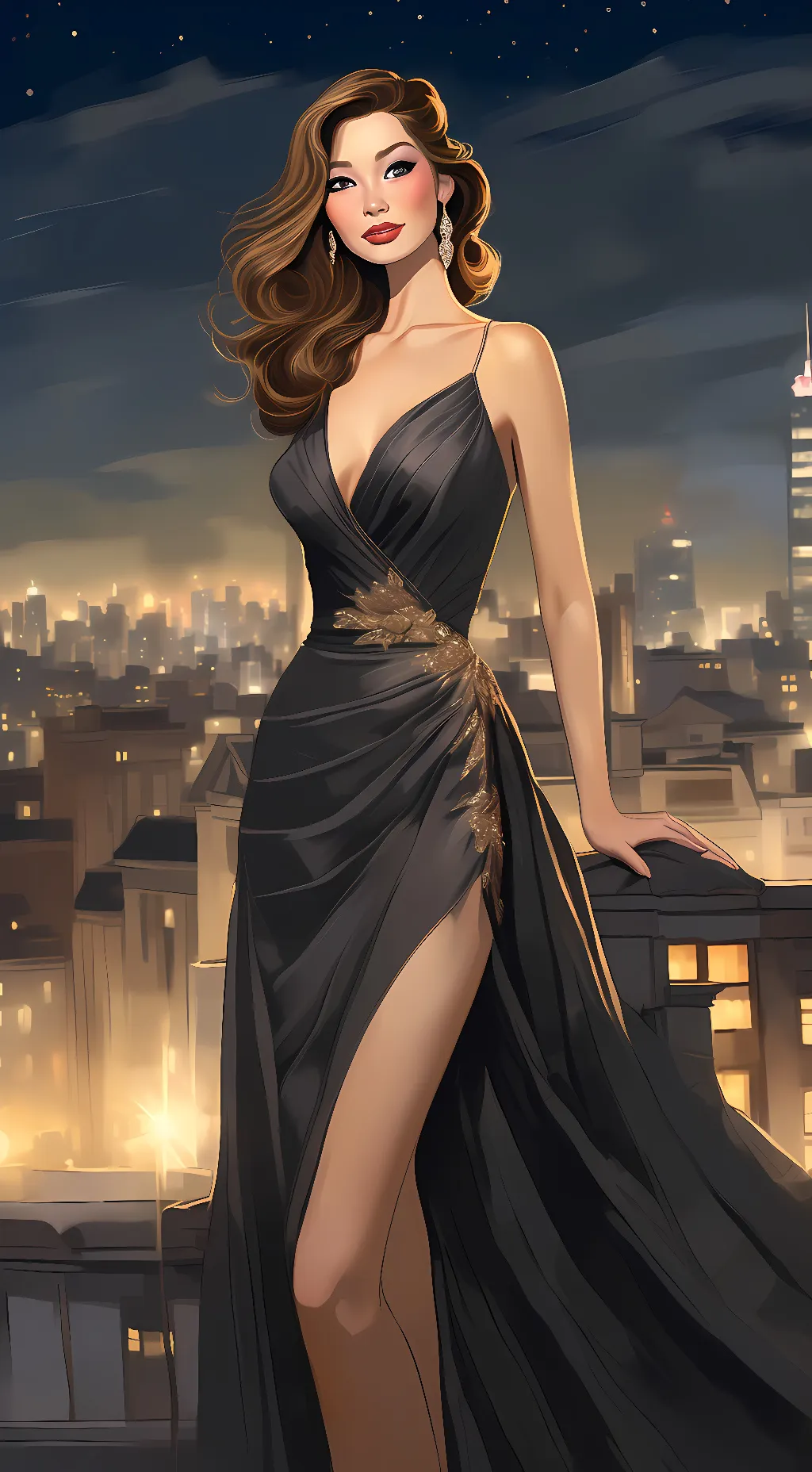 ai character: Scarlett Anderson background