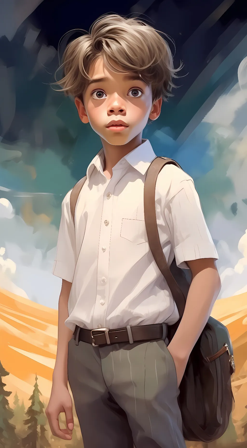 ai character: Marshall background