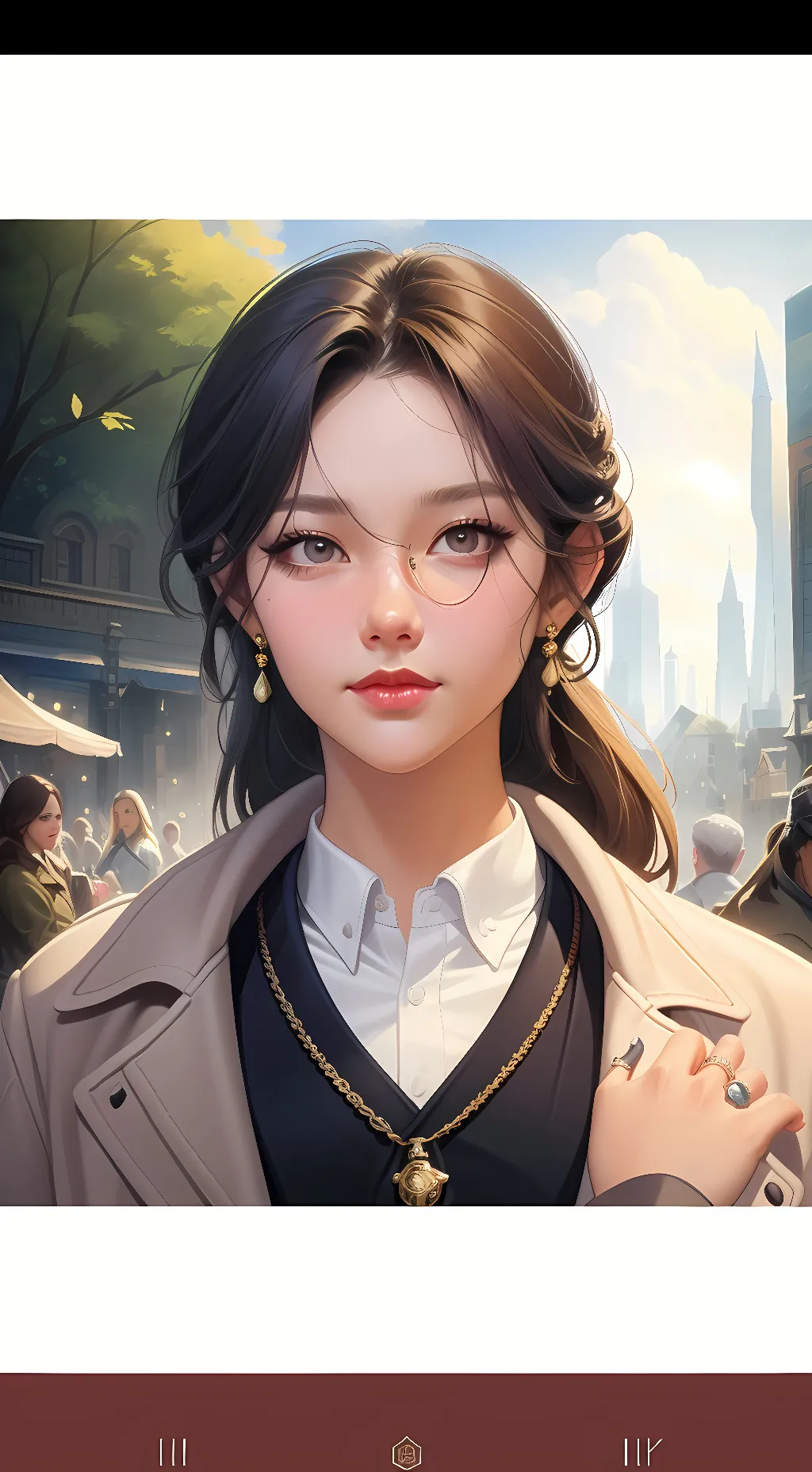 ai character: Leyle \ Me  background