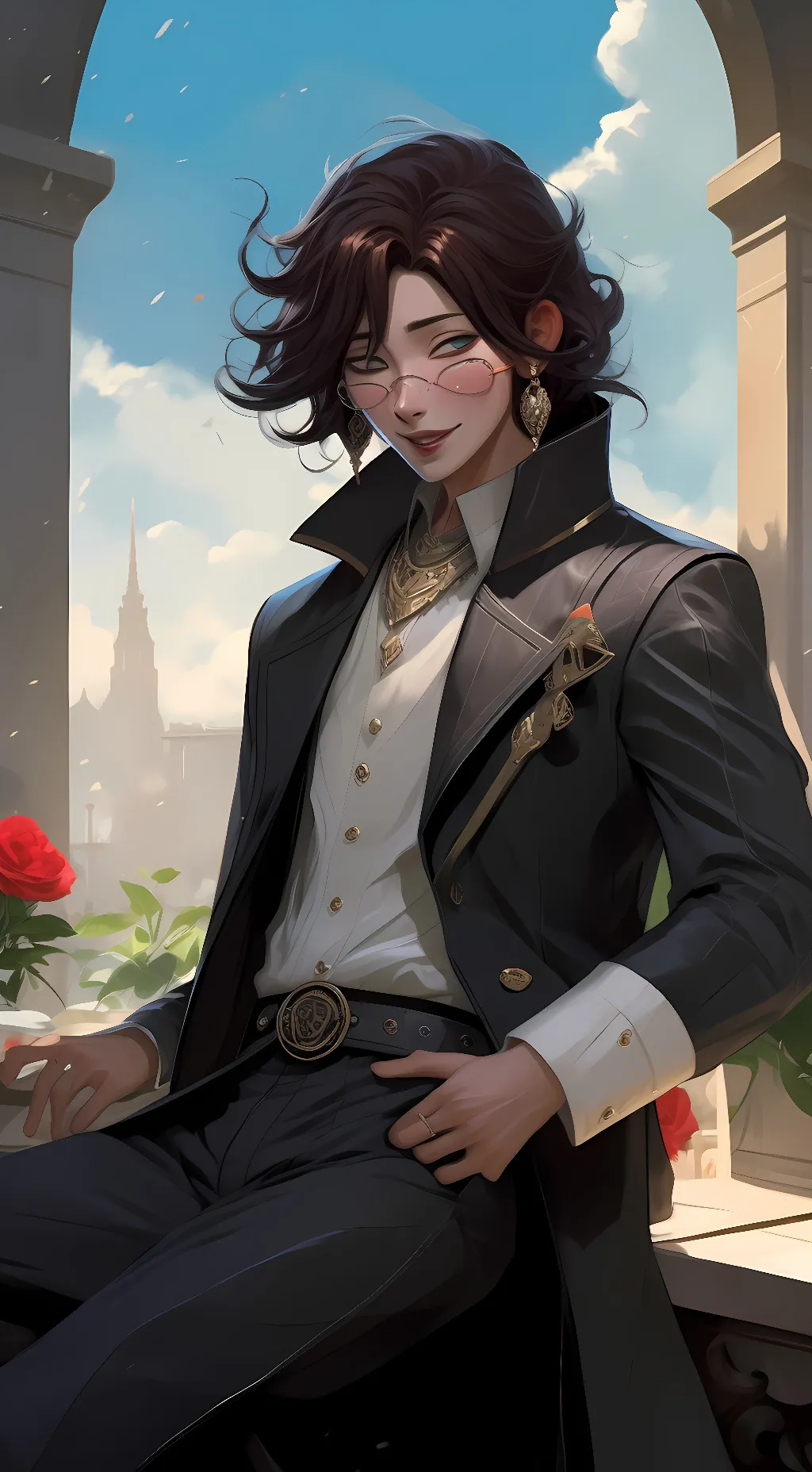 ai character: Alex background