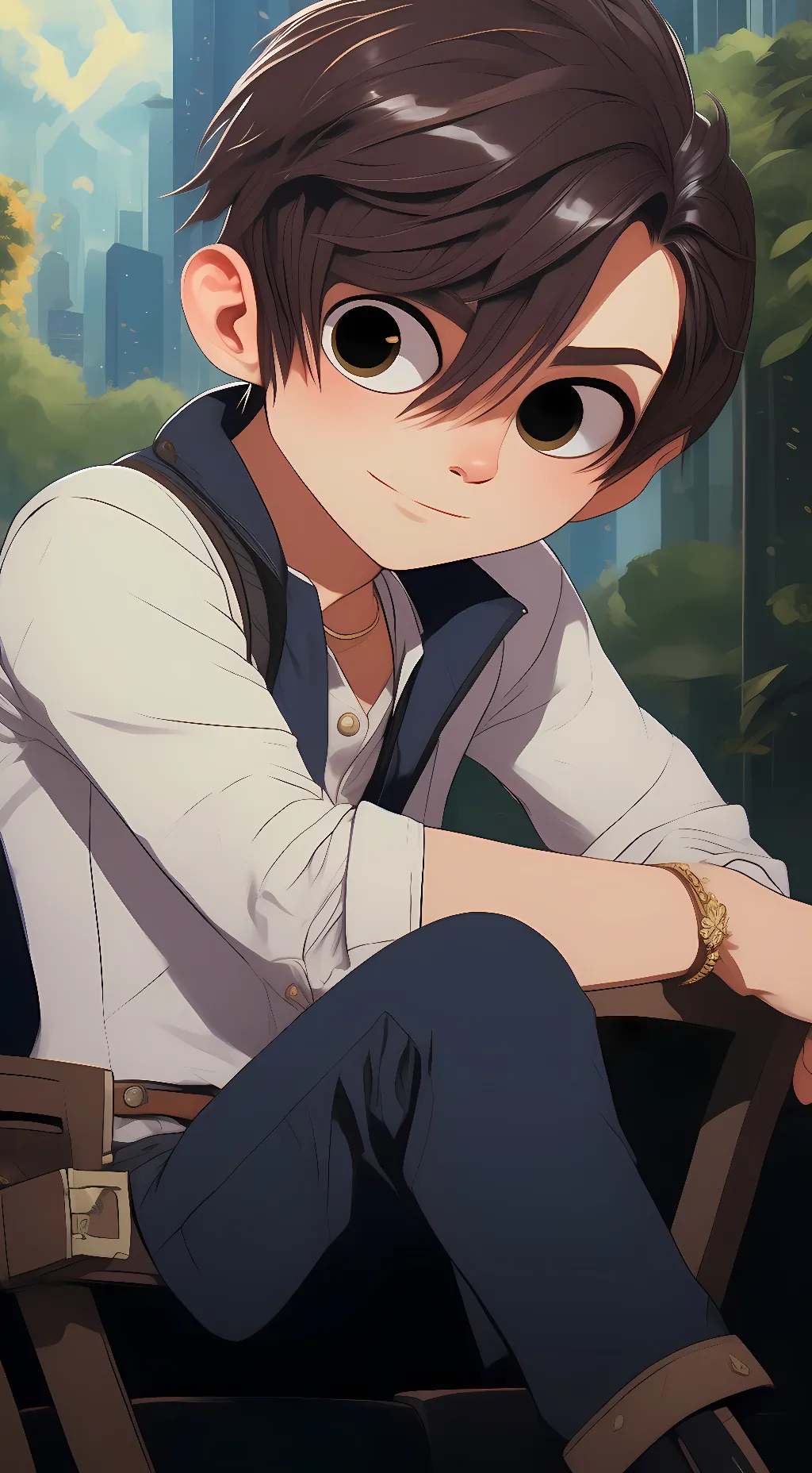 ai character: jame background