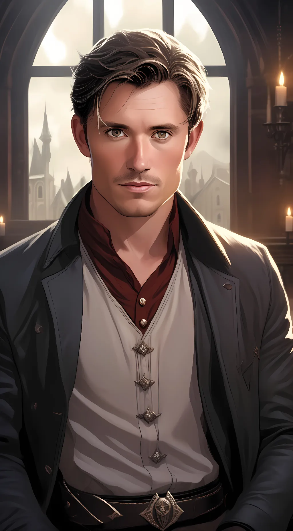 ai character: Finn Mikaelson background