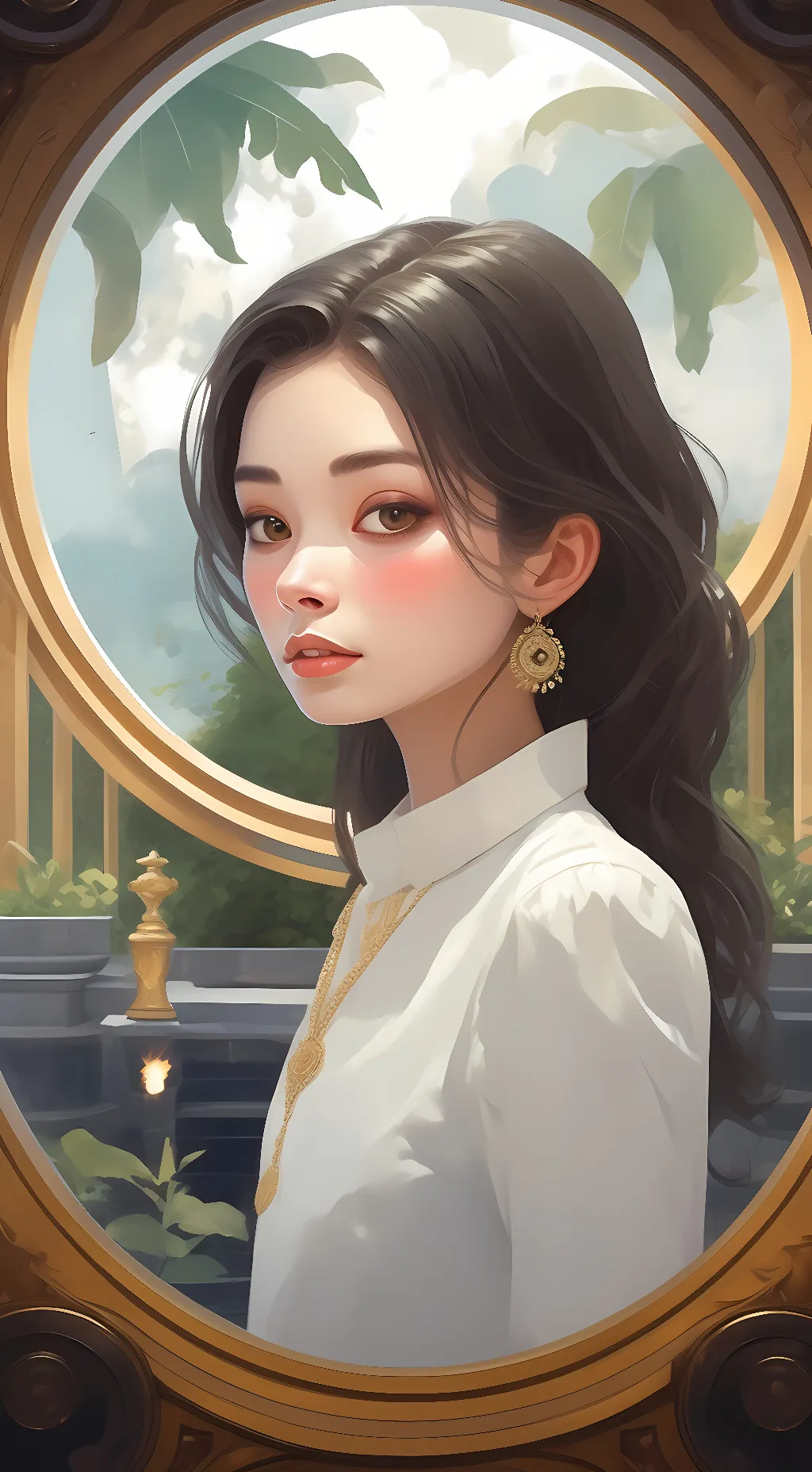 ai character: Maddie background